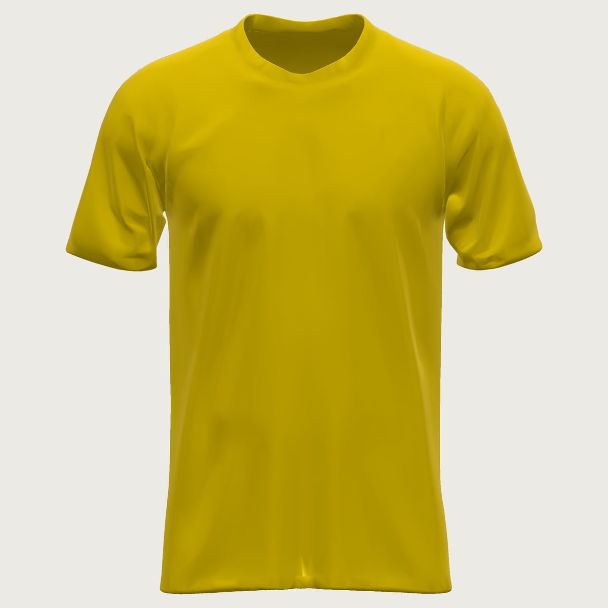 T-shirt i färgen gul